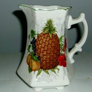 Vintage St. George Fine Bone China Pitcher Made In England